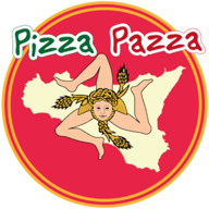 Pizza Pazza logo.